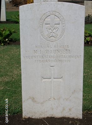 British Red Cross Grave
