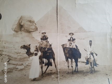 Egypt Sphinx QAIMNS Camels World War One