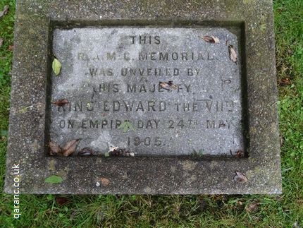 Empire Day King Edward VII memorial stone