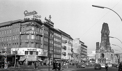 Kurfurstendamm Avenue Berlin Germany after Second World War