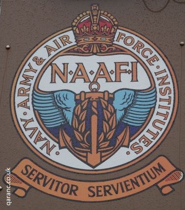 NAAFI Sign