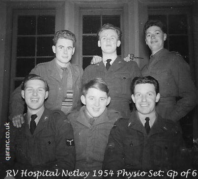 Physiotherapists 1954 Netley Hospital