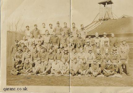 Photo British Army Soldiers In Prison Camp