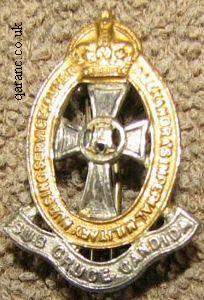 QAIMNS Cap Badge