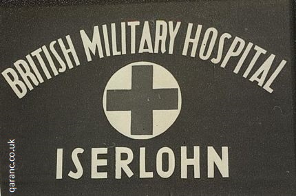 sign British Military Hospital