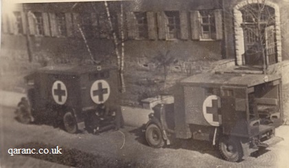 1950 army ambulances