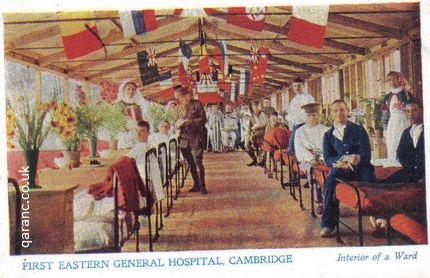 1st eastern general hospital cambridge 1914