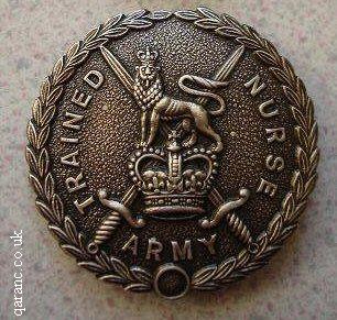 Army Trained Nurse badge