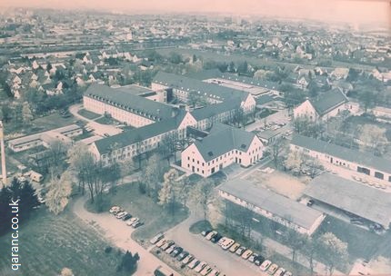 British Military Hospital Hannover aerial shot
