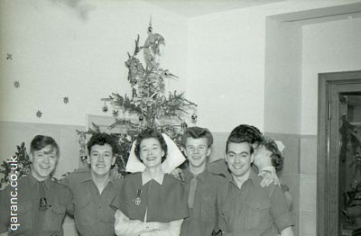  Christmas 1957 QARANC Staff Patients