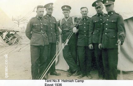 Egypt 1936 RAMC medics Helmieh