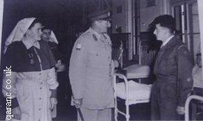 General Inspecting Bowen Road Hospital