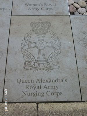 Heroes Square NMA QARANC Paving Stone Slab Remembrance National Memorial Arboretum