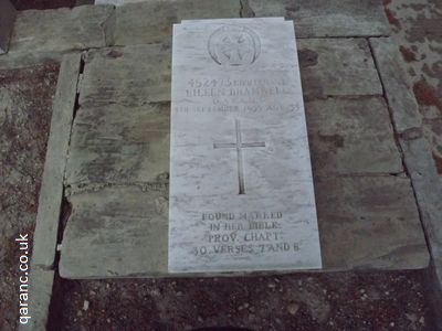 Imtafa Military Cemetery Malta Lieutenant Eileen Bramwell QARANC Grave