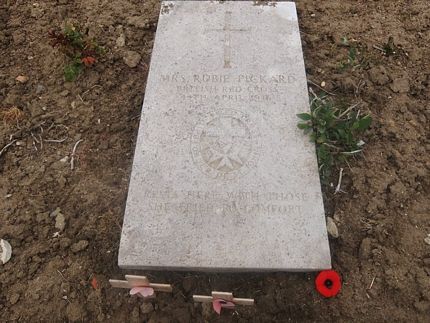 Mrs Rubie Pickard British Red Cross Wimereux Communal Cemetery