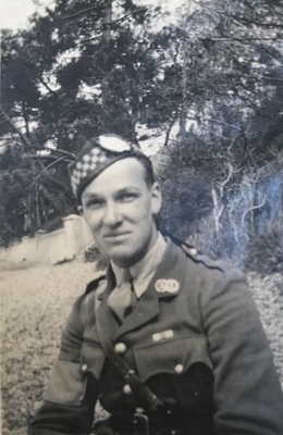 Officer WW1 Wallace, Argyll and Sutherland Highlanders