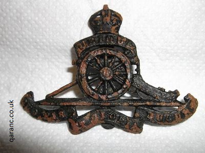 Old Royal Artillery Badge