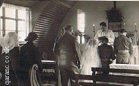 Post World War Two Wedding