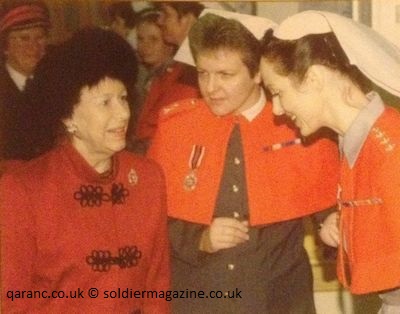 Princess Margaret Colonel In Chief Queen Alexandra's Royal Army Nursing Corps