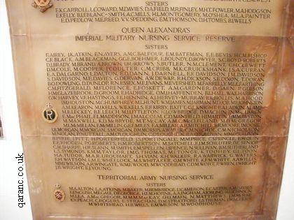 QAIMNSR Memorial Plaque