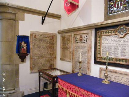 QA Nurses Memorials Aldershot Garrison Church