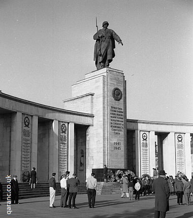 Russian War Memorial inside British Sector