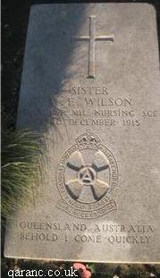 Sister Wilson Grave