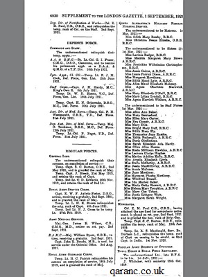 Supplement of the London Gazette