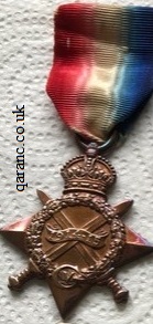 The 1914-15 Star World War One Medal