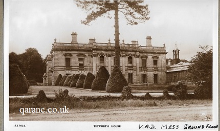 Tidworth House VAD Mess Ground Floor