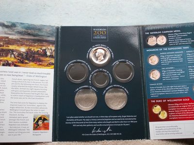 Waterloo Coin Presentation Folder