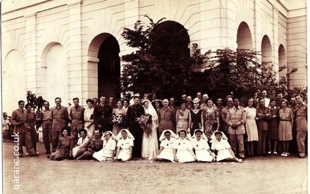 Wedding Photo World War Two India