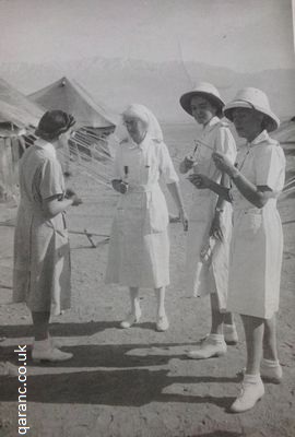 White uniform QAIMNS WWII