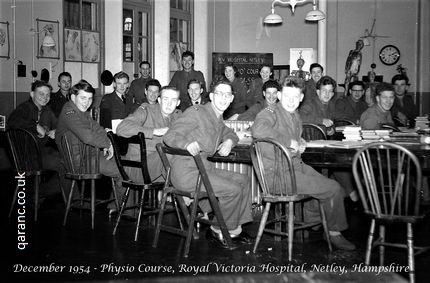 classroom 1954 December RVH Netley