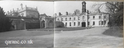 entrance courtyard Tedworth House