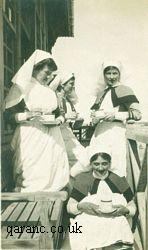 Ethel Smithies with QAIMNS nurses