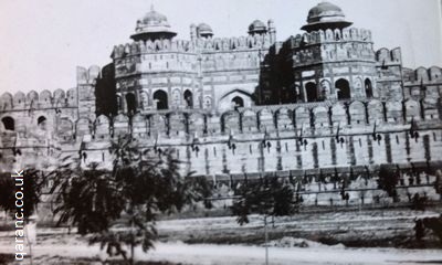 famous fort agra 1941