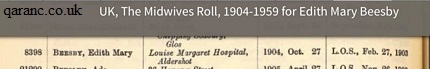 midwives roll